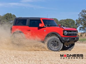 Ford Bronco Custom Wheels (1) - Rough Country - 88 Series - Gloss Black - 17 x 8.5 / 6 x 5.5 / -12 / 4.5" Ford Bronco Custom Wheels (1) - Rough Country - 88 Series - Gloss Black - 17 x 8.5 / 6 x 5.5 / -12 / 4.5"